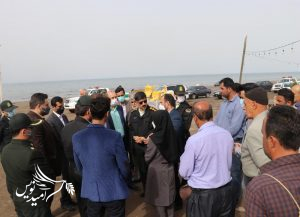 فرماندار رشت در بازدید از نوار ساحلی شهرستان، خبر داد: آغاز آماده‌سازی بستر استفاده مردم از طرح‌های ساحلی