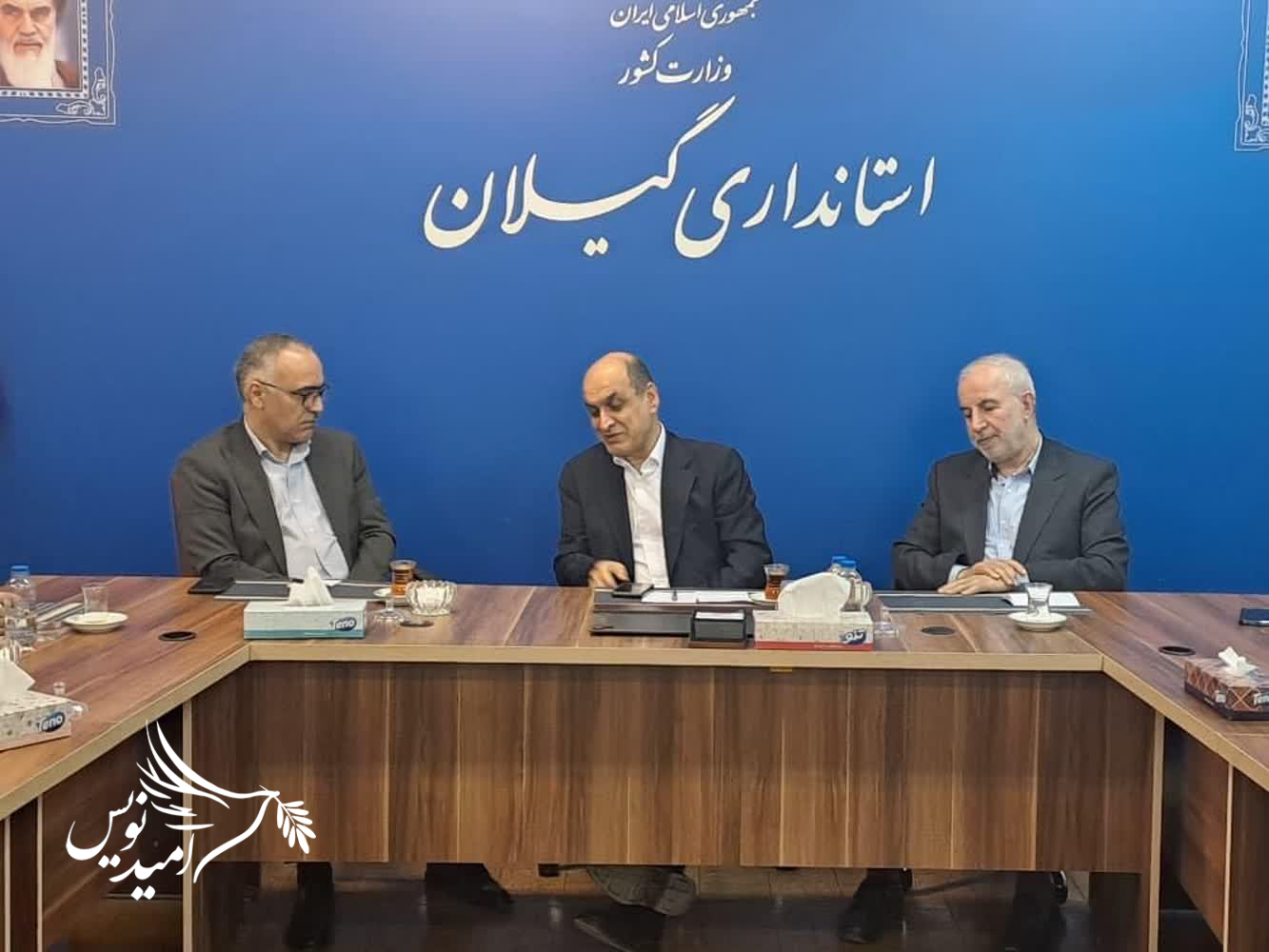 دیدار و بازدید سرپرست صندوق بازنشستگی کشوری از گیلان و مجتمع دخانیات گیلان